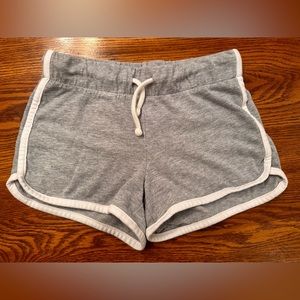Old Navy Girls Youth Gray Athletic Cheer Play School Shorts Small 6-7 summer
